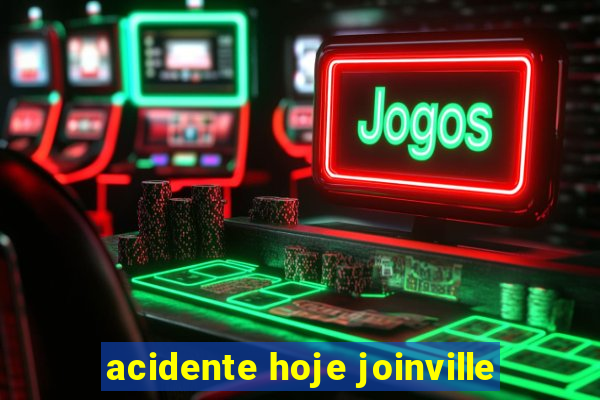 acidente hoje joinville